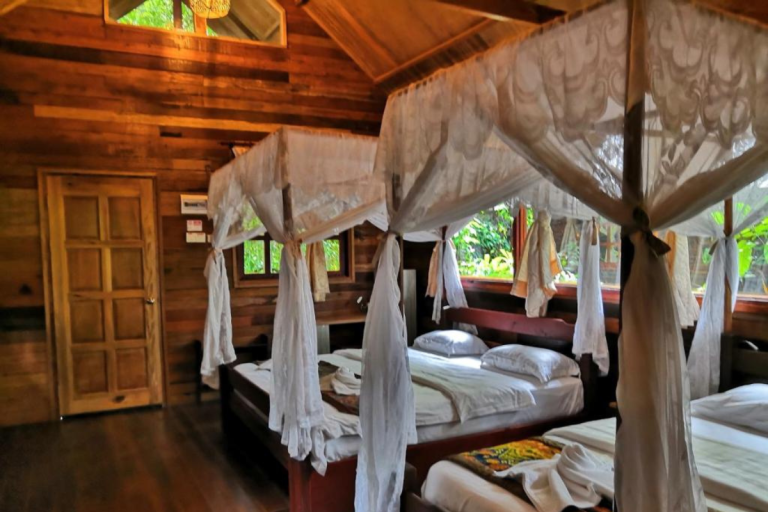 Borneo Natural sukau bilit resort triple room